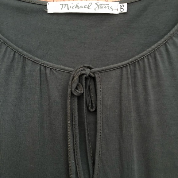 Dark Grey Micheal Stars Long Sleeve Top - Picture 3 of 3